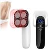 Fiauli Massaggiatore per la schiena aggiornato, il corpo portatile, cellulite 4 in 1 Macchina bellezza del rimozione delle smagliature, modellare pancia, vita, braccia, gambe, Bianco