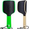 Generic Set di 2 lime curve per piedi e rimozione calli, raschietto a doppia faccia a forma di U, strumento per pedicure per la rimozione della pelle morta screpolata, per piedi più lisci