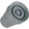 REMEDIA ONE Gommini per Stampelle Antiscivolo Ø 18 mm, Grigio, 1 Pezzo