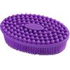 Telismei Spazzola per il corpo in silicone double face, spazzola da bagno e massaggi, spazzola per doccia con setole molto morbide per spazzole bagnate e asciutte, spazzola per la pulizia della cellulite