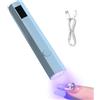 Generic Lampada UV LED per unghie in gel - smalto gel portatile con luce UV | Display LED, asciugatrice ricaricabile con 2 timer per una rapida estensione delle unghie, decorazione con colla con strass