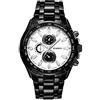 Curren 8023 Orologio al quarzo impermeabile da uomo in acciaio inossidabile, Bracciale