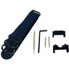 Richie strap [Richie Strap] 22 mm 5 anelli Nylon Watch Band Strap GWG1000 Kit adattatori in metallo per Casio GShock G-Shock GWG-1000