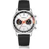 TOPHILL Orologi da uomo 40mm Cronografo Seagull 1963 Originale ST1901 Movimento Piloti Cronografo da corsa da uomo Cronografo meccanico a carica manuale con vetro zaffiro da polso luminoso per piloti