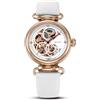 Sea Gull SEA-GULL Orologio da donna con cinturino in pelle impermeabile scheletro meccanico automatico per orologio da donna serie 6002L, 511.15.6002l-w