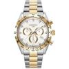 Roamer Monza 100 - Orologio da polso uomo al quarzo sportivo cinturino in acciaio inox grigio cassa in acciaio inox display analogico grigio - 850837-47-15-20