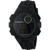 Superdry Orologio da Uomo Digitale al Quarzo con Cinturino in Silicone - SYG193B