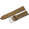 Generic YGUKOJ 18mm 20mm 22mm 24mm Genuine cuoio cinturino cinturino in pelle nera Black Brown Multi Colors Gestore da uomo di alta qualità Banda da uomo