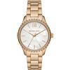 Michael Kors Orologio Layton da donna, movimento a tre lancette, cassa in acciaio inossidabile