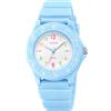 TONSHEN Bambini Orologio 50M Impermeabile Moda Analogico Quarzo Orologi da Polso Ruotare Quadrante Colore Numero Plastica Lunetta e Gomma Band La Ragazza Orologio (Blu 2)