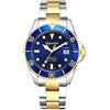 Gigandet Sea Ground Orologio Subacqueo Automatico Analogico Uomo Blu Oro G2-001