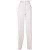 MAX MARA STUDIO PANTALONE DI LANA MAX MARA STUDIO 010 BIANCO Donna