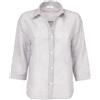 PESERICO CAMICIA IN ORGANZA DI SETA PESERICO E COTONE PESERICO CON PAILLETTES 961 BLU Donna