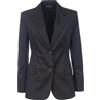 MAX MARA STUDIO GIACCA IN GABARDINE DI COTONE MAX MARA STUDIO 006 NERO Donna