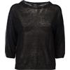 WEEKEND MAX MARA MAGLIA OVERSIZE WEEKEND MAXMARA 005 NERO Donna