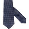 KITON CRAVATTA DI KITON IN SETA 10 BLU Uomo