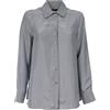 WEEKEND MAX MARA CAMICIA IN SETA LAVATA WEEKEND MAX MARA 002 GRIGIO Donna