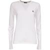 POLO RALPH LAUREN T-SHIRT IN COTONE POLO RALPH LAUREN 001 BIANCO Donna