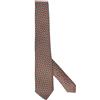KITON CRAVATTA DI KITON IN SETA 90 MARRONE Uomo