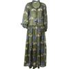 ANJUNA KAFTANO CATERINA DI ANJUNA PALM/GRE VERDE Donna