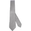 KITON CRAVATTA IN SETA KITON 01 GRIGIO Uomo