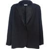 BASE MILANO GIACCA IN MAGLIA DI BASE MILANO 440 NERO Donna