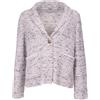 BASE MILANO GIACCA IN MAGLIA DI BASE MILANO 260 ROSA CIPRIA Donna