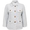 BASE MILANO GIACCA IN MAGLIA DI BASE MILANO 322 GRIGIO CHIARO Donna