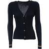 MAX MARA STUDIO CARDIGAN JERRY MAX MARA STUDIO 004 BLU Donna