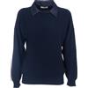 LE TRICOT PERUGIA MAGLIA IN LANA, SETA E CASHMERE DI LE TRICOT PERUGIA 7836 BLU Donna