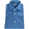 KITON CAMICIA KITON IN COTONE 14 BLU Uomo