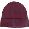POLO RALPH LAUREN CAPPELLO POLO RALPH LAUREN IN LANA 006 BORDEAUX Uomo