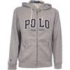 POLO RALPH LAUREN FELPA CON CAPPUCCIO POLO RALPH LAUREN 001 GRIGIO Uomo
