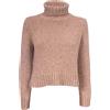 BASE MILANO MAGLIA COLLO ALTO BASE MILANO 019 BEIGE Donna