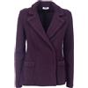 BASE MILANO GIACCA BASE MILANO 304 PRUGNA Donna