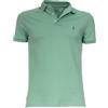 POLO RALPH LAUREN POLO COTONE DI POLO RALPH LAUREN 002 VERDE ACQUA Uomo