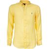 POLO RALPH LAUREN CAMICIA IN LINO POLO RALPH LAUREN 011 GIALLO Uomo