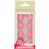 FunCakes Decorazioni di Zucchero Piedini Neonato Rosa: pronto per l'uso per la decorazione di torte, perfetto per cupcakes Babyshower, muffin e altro, certificato senza glutine, set / 16