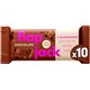 The BEGINNINGS Flapjack all'avena Cioccolato - 10 x 60 g (600 g) - barrette ai cereali di avena - vegan, senza glutine - ricche di fibre