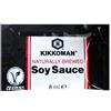 Kikkoman Salsa Di soia Kikkoman Confezione 100 Bustine da 8 ml Busta Sigillata