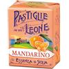 Pastiglie Leone Caramelle Dure Pastiglie Leone Gusto Mandarino Pacchetto da 27 g (18 Pezzi - Espositore)