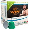 VICERE' MISCELA DI CAFFE' Caffè Vicerè Decaffeinato, Capsule Espresso Compatibili Nes, 100% Compostabili, Made in Italy