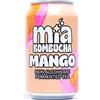 Mia Kombucha al Mango - Tè Fermentato Naturale con Succo - Sapore Dolce e Intenso con Finale Acidulo - Ricca di Probiotici e Antiossidanti - Bevanda Analcolica 330ml (1 Lattina, Mango)