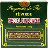 Generico Te' Verde in polvere Royaume de The Special Gunpowder Scatola da 250 g Tè Cinese