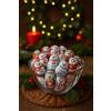 Generico Natale Cioccolatini - Pupazzi di Neve e Babbo Natale di Cioccolato, Cioccolatini al Latte Ripieni di Crema al Latte, Senza Glutine, 500-1000-2000 g (1000 grammi)