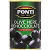 Ponti Olive Nere Denocciolate in Salamoia - 400 gr
