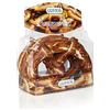 GUSTOS - Brezel Tirolesi Gustos, Kit da 4 confezioni da 150 gr. Croccante pane speciale intrecciato a mano, perfetto per uno snack veloce, per l'aperitivo e insieme ai würstel bianchi