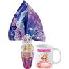 ARCOBALENO PARTY - UOVO DI PASQUA + TAZZA MUG PERSONALIZZABILE Cioccolato Al Latte Finissimo Idea Regalo Perfetta per very fan. Novità Pasqua 2026 (Alysel 320g)