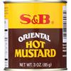 S&B Mustard Powder Oriental Hot ( pack of 3)