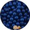 EinsSein 0,35kg Palline di cioccolato con nocciole e cioccolato fondente e bianco blu scuro lucido | confetti mandorla matrimonio laurea cioccolato nascita bimbo colorati bambina | confettata kit